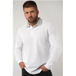 Мужской базовый лонгслив-поло Happyfox