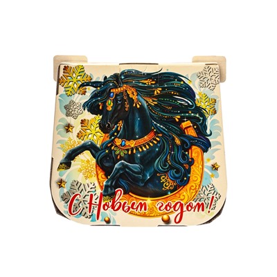 Сладкий новогодний подарок «Подкова белая», детский, 1000 г