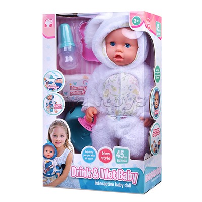 Пупс с аксессуарами "Алёнка" в коробке