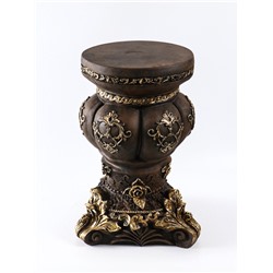 Колонна декоративная «Клеопатра», 54×36×36 см, под бронзу с золотом