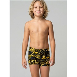 Плавки-шорты трикотажные для мальчиков, средней длины