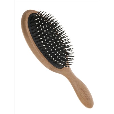 Dewal Щетка массажная для волос / Bamboo BRBAM-69949B, дерево, коричневый 1548