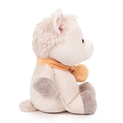 Мягкая игрушка «Лошадка Ами», с карамельным шарфом, 20 см