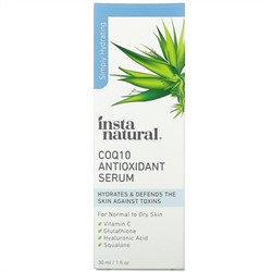 InstaNatural, антиоксидантная сыворотка с CoQ10, 30 мл (1 жидк. унция)