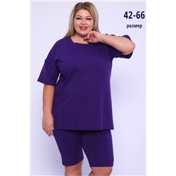 Костюм спортивный футболка и велосипедки КЖ-002