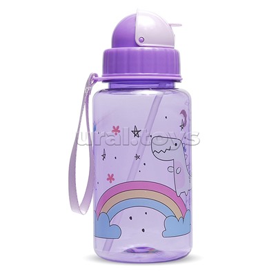 Бутылка "Динозаврик на радуге" 450 мл.