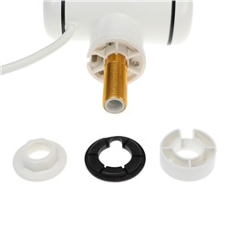 Кран-водонагреватель Luazon LHT-02, проточный, 3 кВт, 220 В, белый