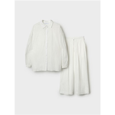 Комплект текстильный для женщин: брюки, рубашка