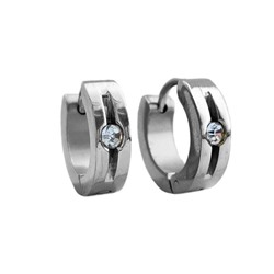 Серьги из стали