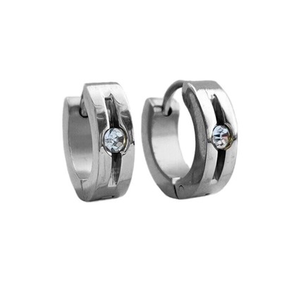 Серьги из стали