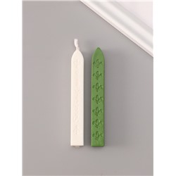 Подарочный набор для сургучной печати «Растение», печать, ручка, сургуч, 12.5×10×3.6 см