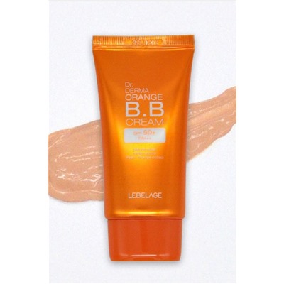 Lebelage BB-крем увлажняющий с экстрактом апельсина / Dr. Derma Orange B.B Cream Spf 50+ Pa+++, 30 мл KRISTALLER, 1110049
