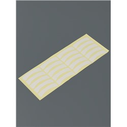 Патчи для изоляции нижних ресниц и макияжа, набор - 10 листов