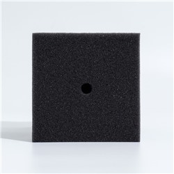 Губка прямоугольная для фильтра турбо № 16, 14×14×20 см, серая