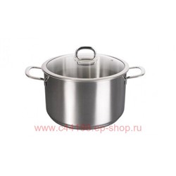 Кукмара Кастрюля SAFIA со стеклянной крышкой 6 л 24 см SF-CA6024G