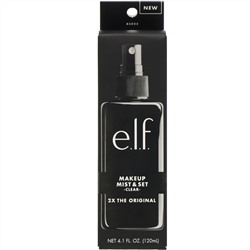 E.L.F., Mist & Set, спрей для фиксации макияжа, прозрачный, 120 мл (4,1 жидк. унции)