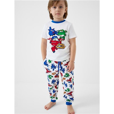 Комплект трикотажный для мальчиков: фуфайка (футболка), брюки