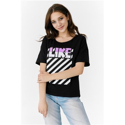 Футболка 8082 (Черный)