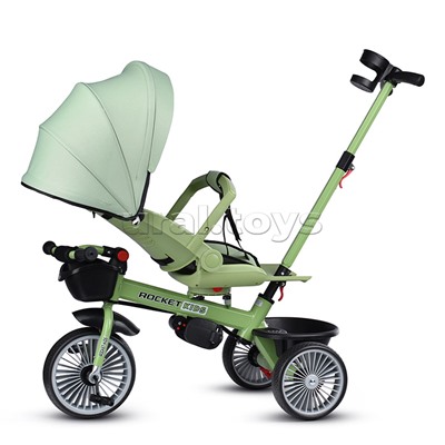 Велосипед 3-х колесный, зеленый