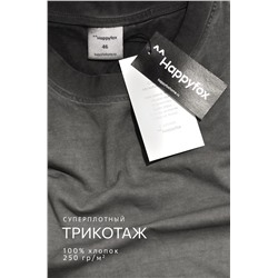 Мужская футболка оверсайз с эффектом градиент Happyfox