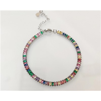 Браслет с цирконами