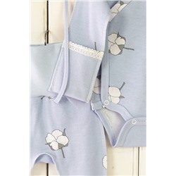 Комплект (Боди+Полузнки+Чепчик) BABY BOOM, 1029653