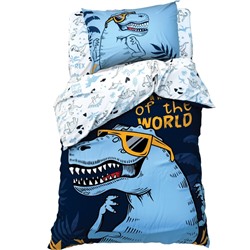 Постельное бельё 1.5-спальное «Этель» T-Rex king, бязь