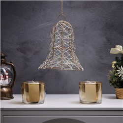 Светодиодная фигура «Колокол» 20×15×15 см, 20 LED, батарейки AAx2 (не в комплекте), свечение теплое белое