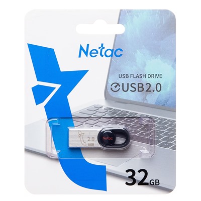 Флэш накопитель USB 32 Гб Netac UM2 (black)
