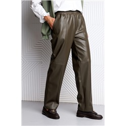 Брюки из экокожи на резинке 422 НАТАЛИ, 1224904