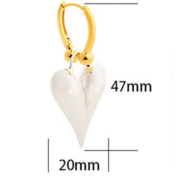 Серьги с замком кольцо арт. 13 4777 (id 287473)