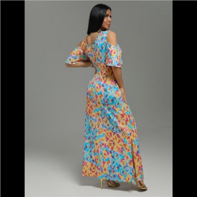 Платье Ялта (Леопард розовый)