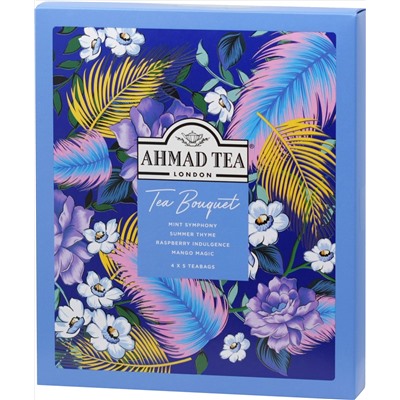 AHMAD TEA. Новый год. Ассорти Чайный букет (в ассортименте) карт.упаковка, 20 пак.