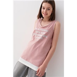Майка трикотажная для девочек PLAYTODAY, 1240276