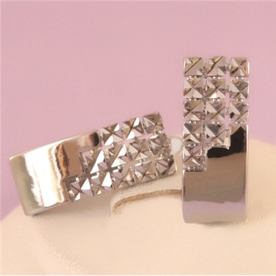 Серьги родий Н01-14819р