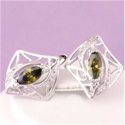 Серьги родий Н01-10835