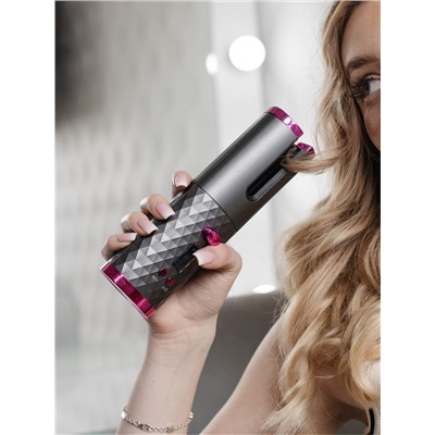 Плойка Luazon LW-16, 50 Вт, керамическое покрытие, d=19 мм, до 200°С, портативная, от USB