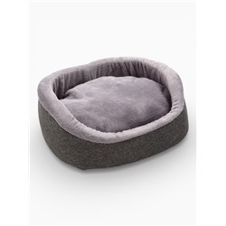 Лежанка для животных «Лофт Чилл», 49×39×16 см, серая