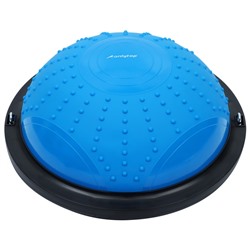 Полусфера BOSU гимнастическая ONLYTOP, массажная, с насосом, 46×20 см, синяя