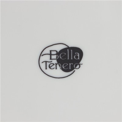 Блюдо 3-х ярусное BellaTenero, d=18/22/26 см, фарфор, белое