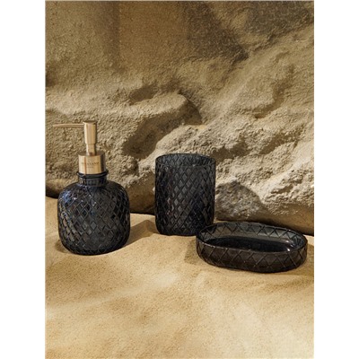 Аксессуары для ванной SL Home, 3 предмета, дозатор, мыльница, стакан