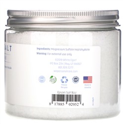 White Egret Personal Care, Английская соль, без запаха, 454 г