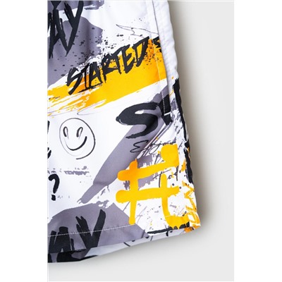 Шорты текстильные плавательные для мальчиков, средней длины PLAYTODAY, 1240805