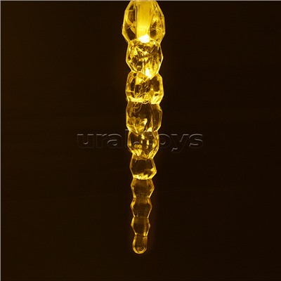 Электрогирлянда Бахрома, 3м, 96 ламп, теплый