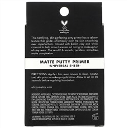E.L.F., Matte Putty Primer, Universal Sheer, 0.74 oz (21 g)