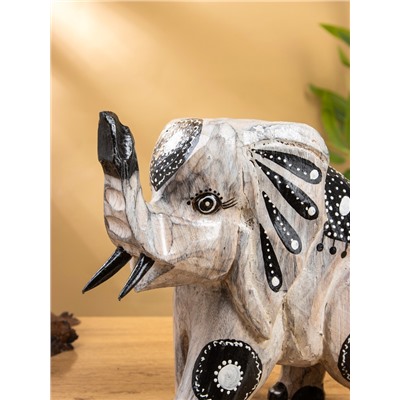 Сувенир «Слон», 26×10×24 см, дерево албезия