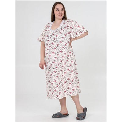 Сорочка "Фламинго" розы