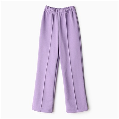 Брюки для девочки MINAKU, лавандовые, рост 146 см