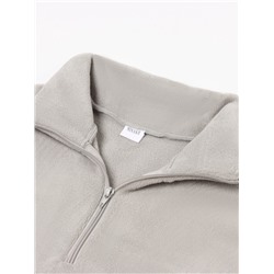 Джемпер флисовый мужской MINAKU: Fleece Soft, размер 44, серый