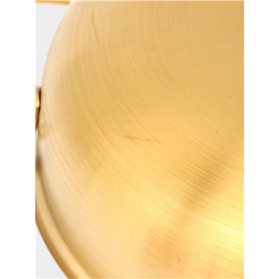 УЦЕНКА Сотейник 20 см, h=6, толщина 1 мм, 201 сталь, цвет золото